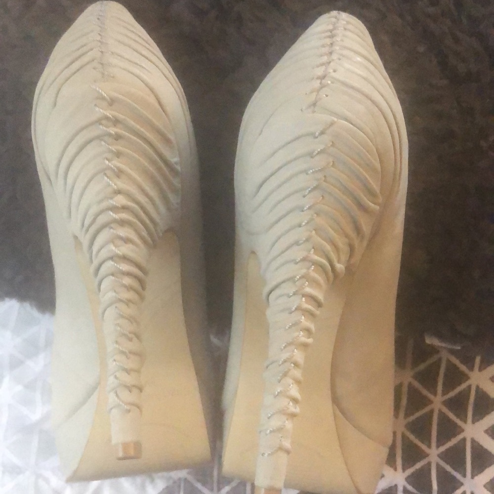 Enzo Angiolini Peep Toe Heels - Picture 2 of 4